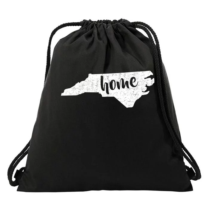 North Carolina Home State Drawstring Bag