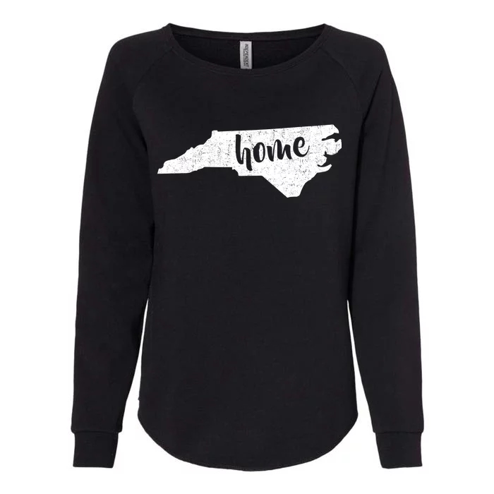 North Carolina Home State Womens California Wash Sweatshirt