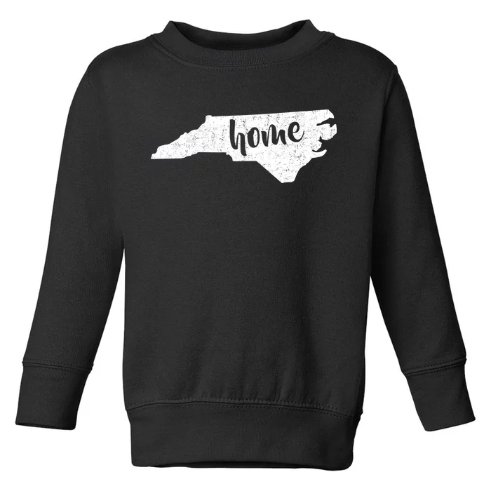 North Carolina Home State Toddler Sweatshirt