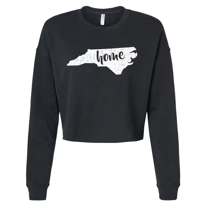 North Carolina Home State Cropped Pullover Crew