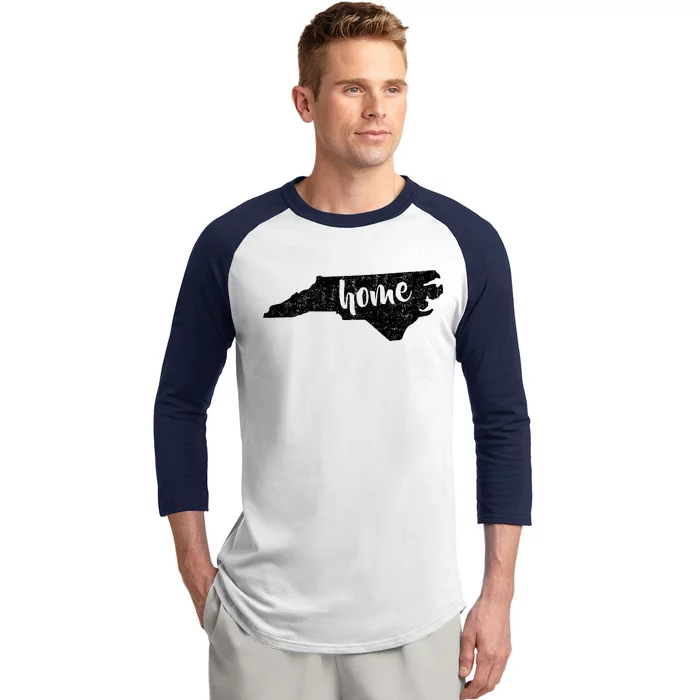 North Carolina Home State Baseball Sleeve Shirt