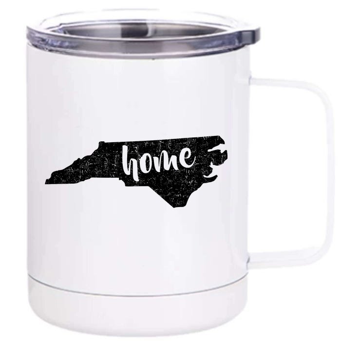 North Carolina Home State Front & Back 12oz Stainless Steel Tumbler Cup