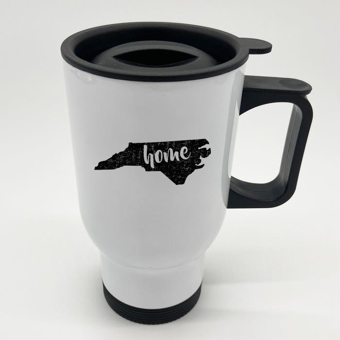 North Carolina Home State Front & Back Stainless Steel Travel Mug