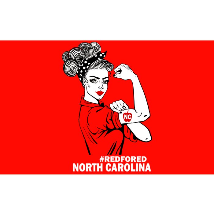 North Carolina NC Red For Ed Strong Bumper Sticker