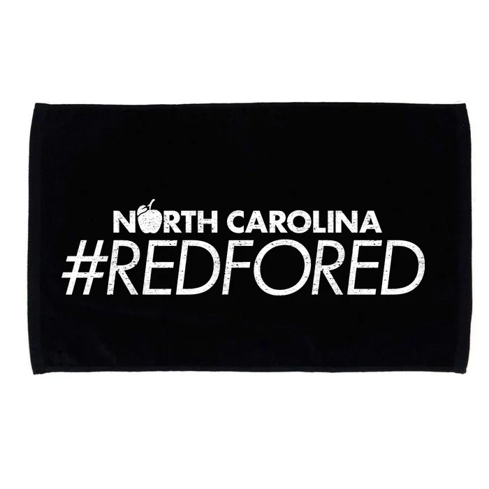 North Carolina Red For Ed Microfiber Hand Towel