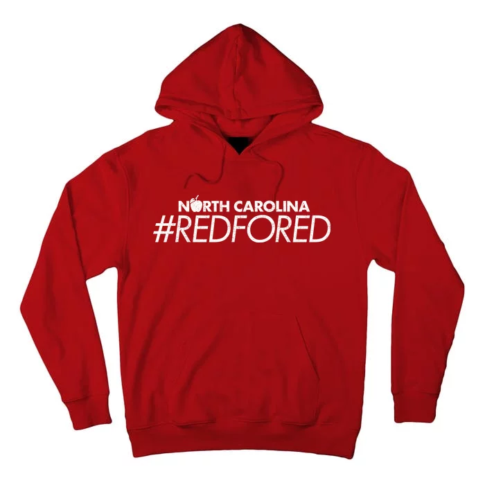 North Carolina Red For Ed Tall Hoodie