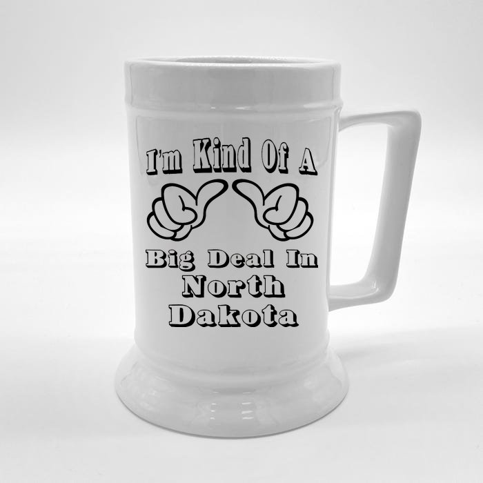 North Dakota Big Deal Front & Back Beer Stein