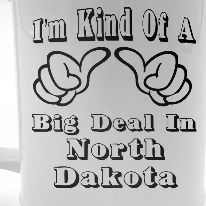 North Dakota Big Deal Front & Back Beer Stein