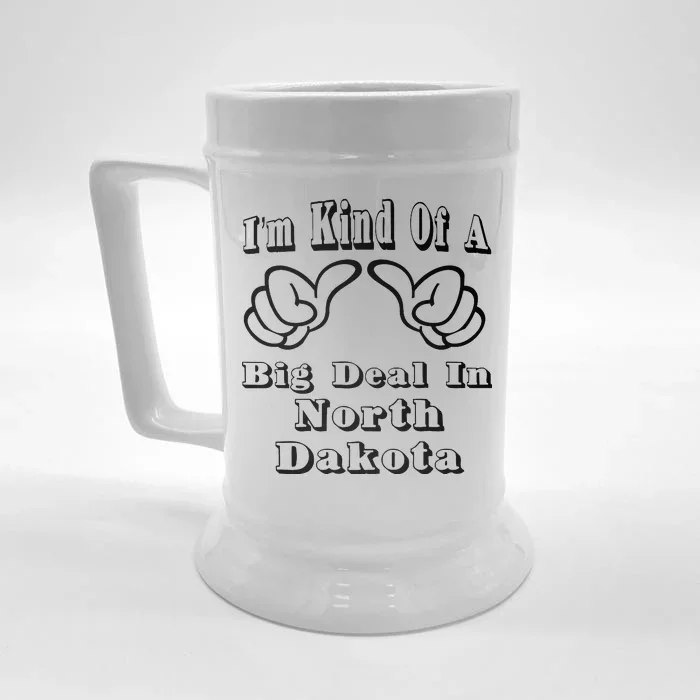 North Dakota Big Deal Front & Back Beer Stein