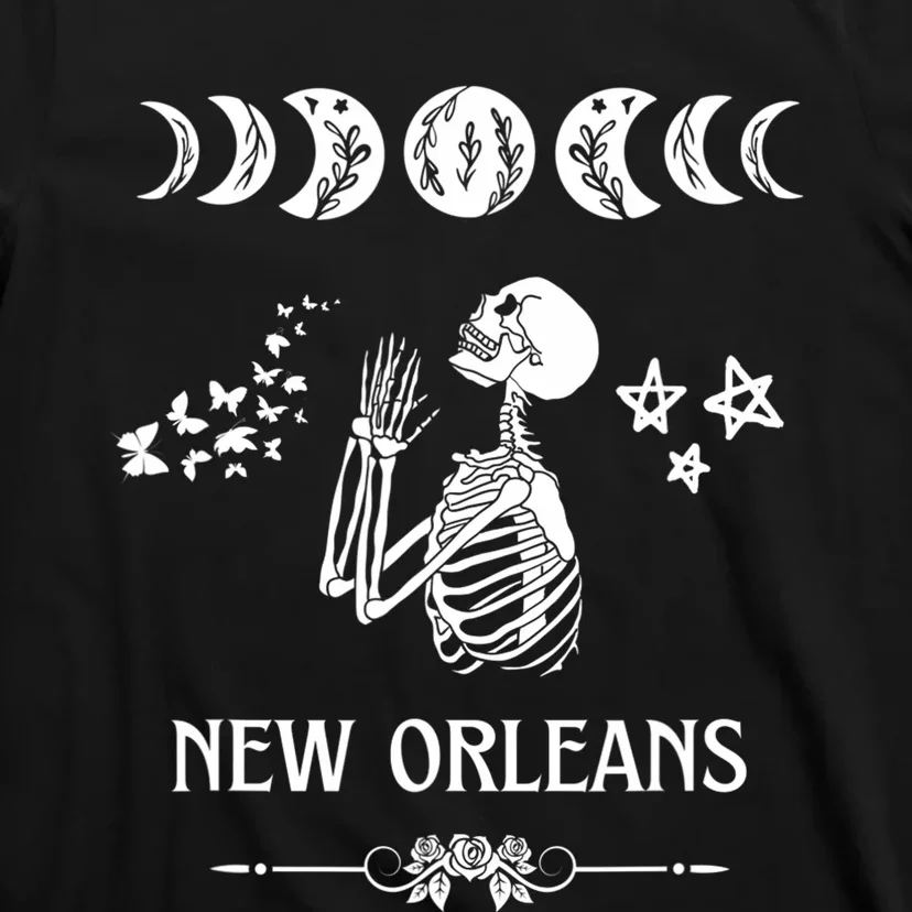 New Orleans Spooky Goth Nola Louisiana Halloween Gothic T-Shirt