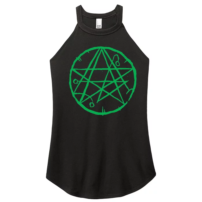 Necronomicon Occult Symbol Cosmic Horror Cthulhu Women’s Perfect Tri Rocker Tank