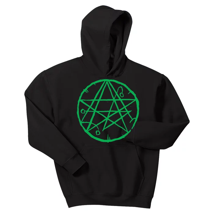 Necronomicon Occult Symbol Cosmic Horror Cthulhu Kids Hoodie