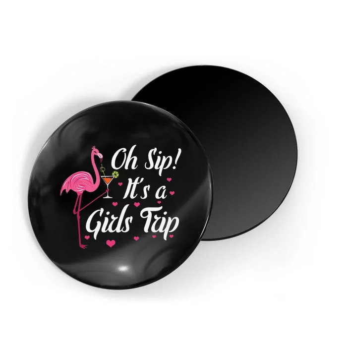 Night Out Summer Vacation Oh Sip It's A Trip Magnet