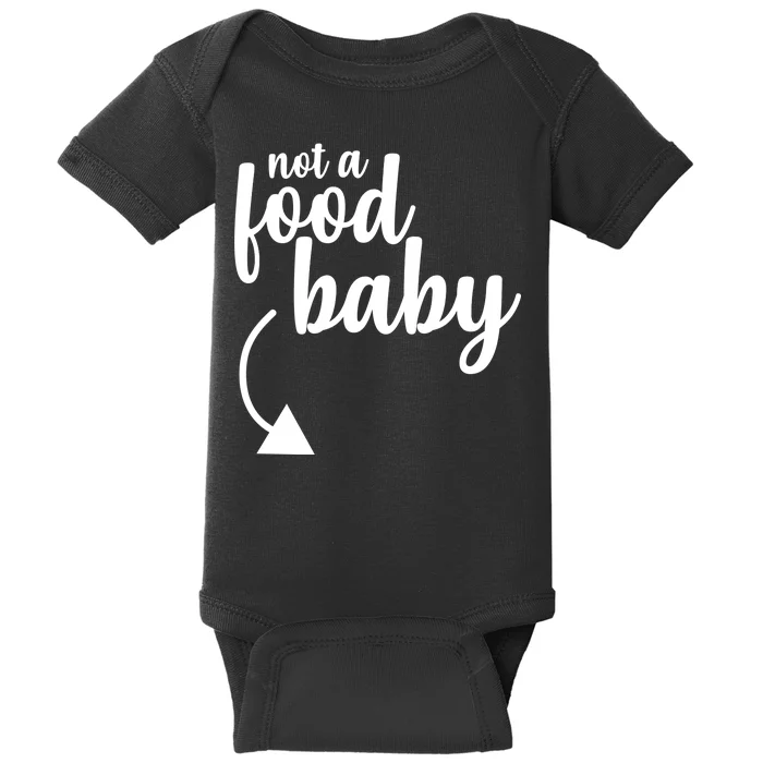 Not a Food Baby Surprise Thanksgiving Pregnancy Baby Bodysuit