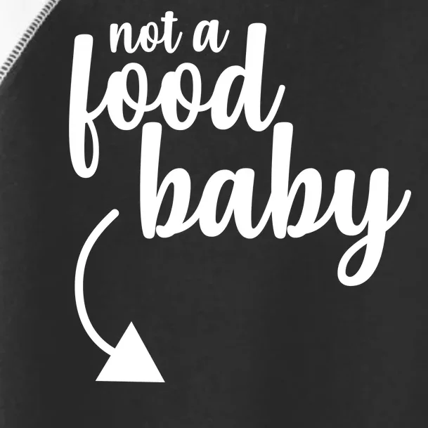 Not a Food Baby Surprise Thanksgiving Pregnancy Toddler Fine Jersey T-Shirt