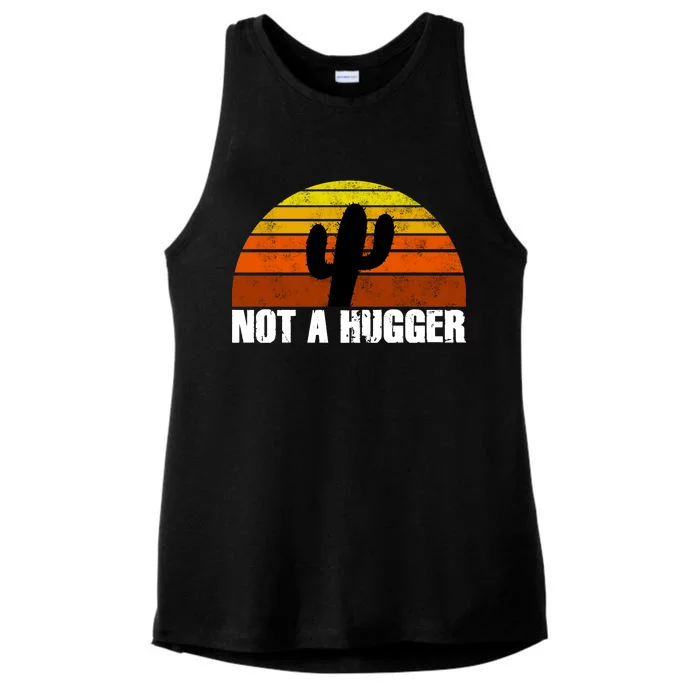 Not A Hugger Ladies Tri-Blend Wicking Tank