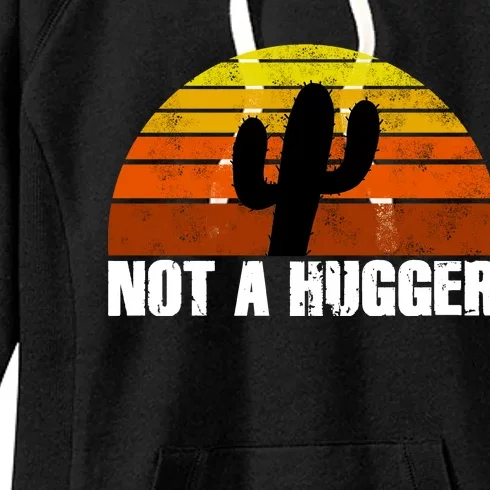 Not A Hugger Women's Fleece Hoodie