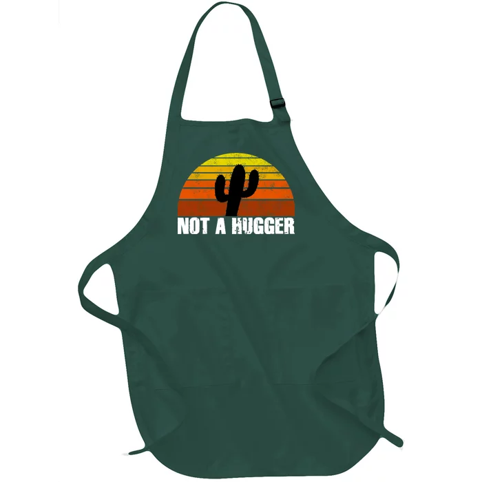 Not A Hugger Full-Length Apron With Pocket