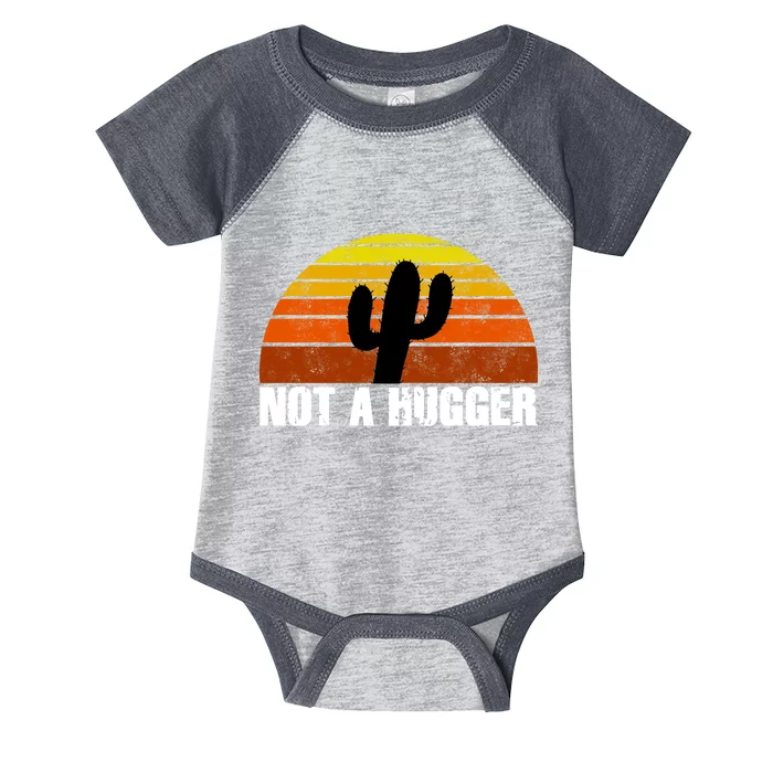 Not A Hugger Infant Baby Jersey Bodysuit