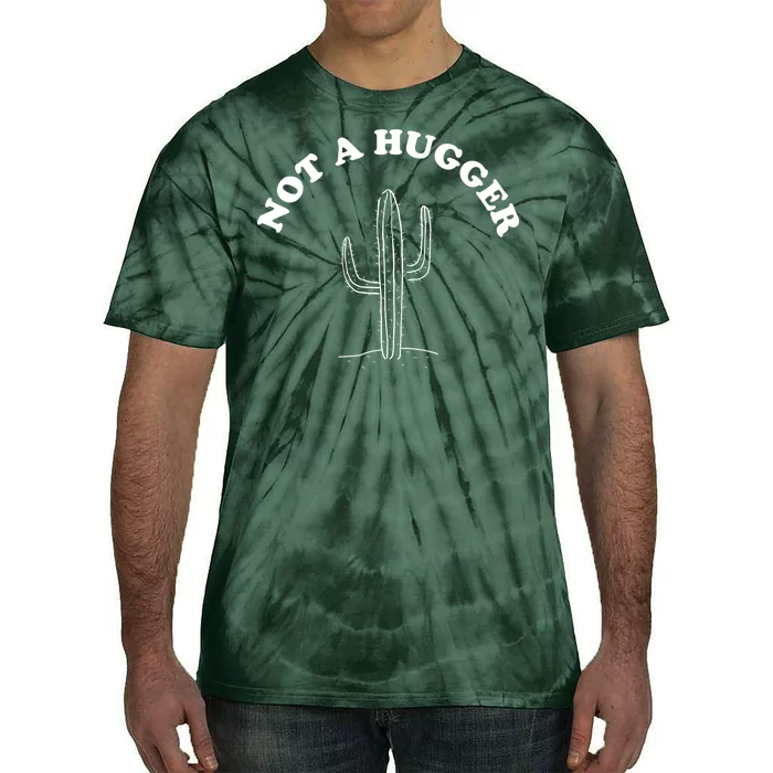 Not A Hugger Cactus Tie-Dye T-Shirt