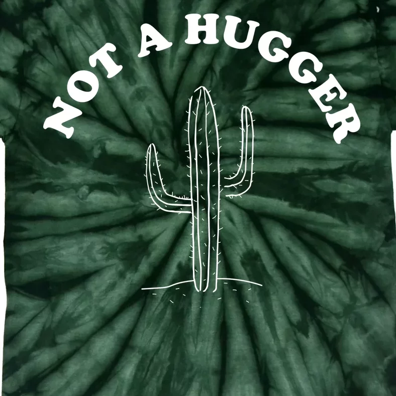 Not A Hugger Cactus Tie-Dye T-Shirt