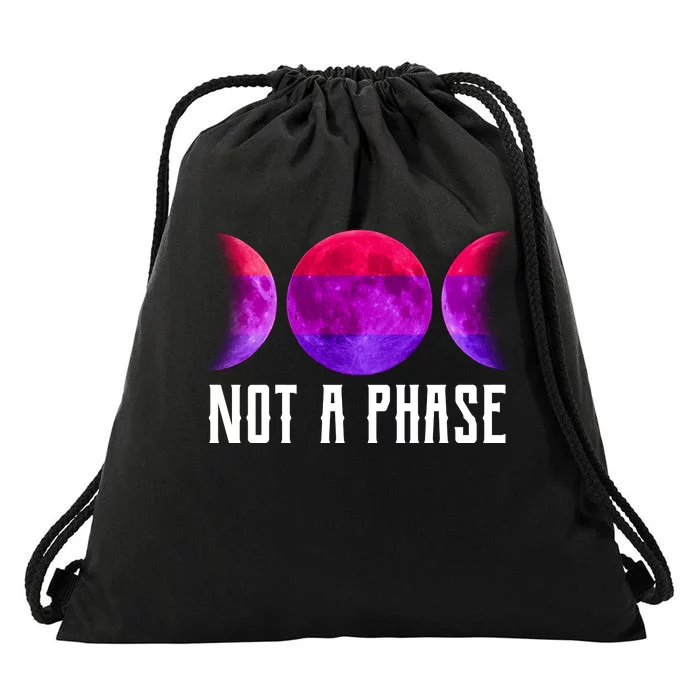 Not A Phase Bi Pride Bisexual Drawstring Bag