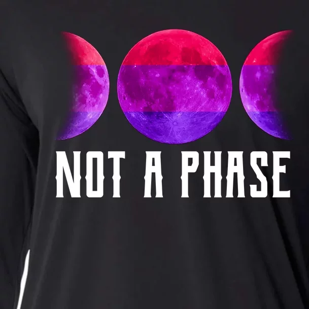 Not A Phase Bi Pride Bisexual Cooling Performance Long Sleeve Crew