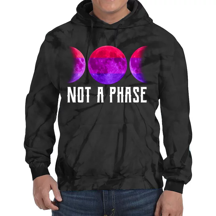 Not A Phase Bi Pride Bisexual Tie Dye Hoodie