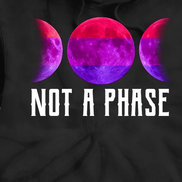 Not A Phase Bi Pride Bisexual Tie Dye Hoodie