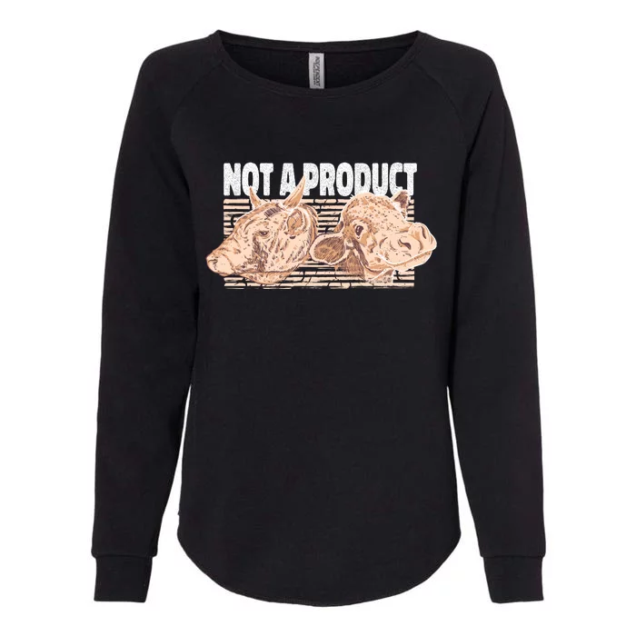 Not A Product Vegan Womens California Wash Sweatshirt