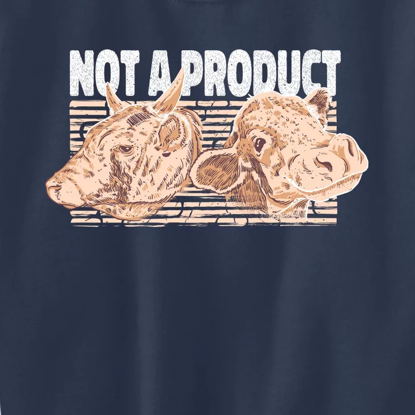 Not A Product Vegan Kids Sweatshirt