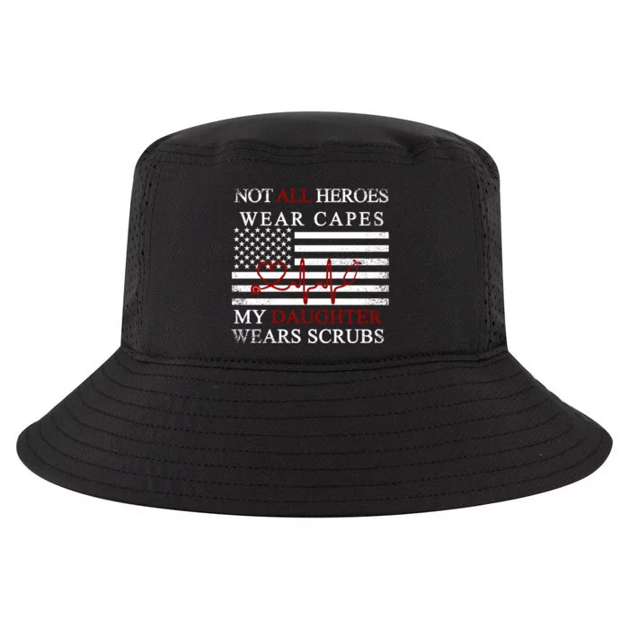 Not All Heroes Wear Capes American Nurses Cool Comfort Performance Bucket Hat