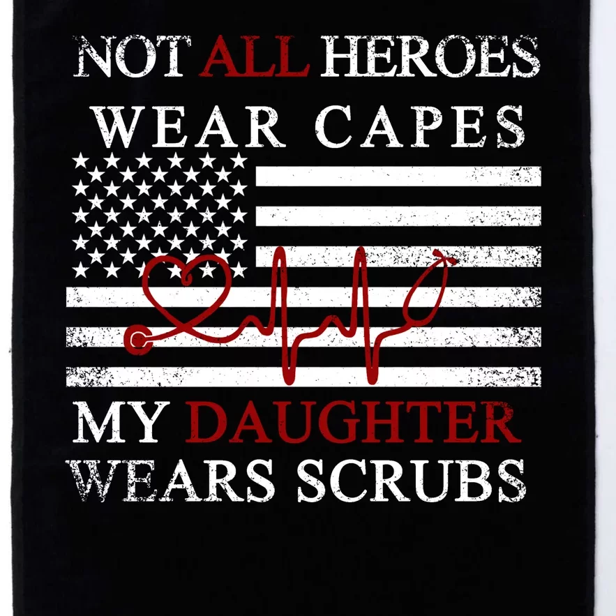 Not All Heroes Wear Capes American Nurses Platinum Collection Golf Towel