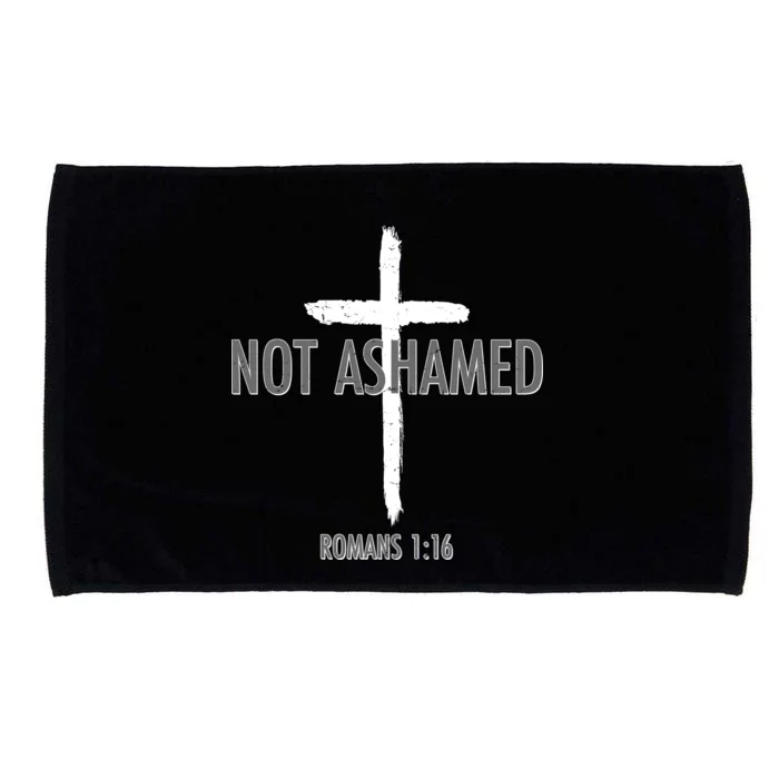 Not Ashamed Romans 1:16 Microfiber Hand Towel