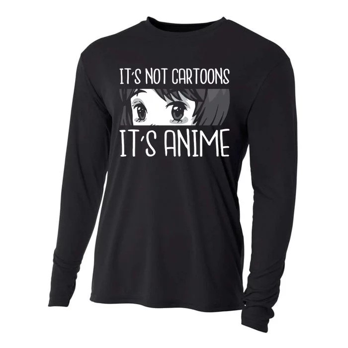 Not Cartoons It's Anime Cooling Performance Long Sleeve Crew