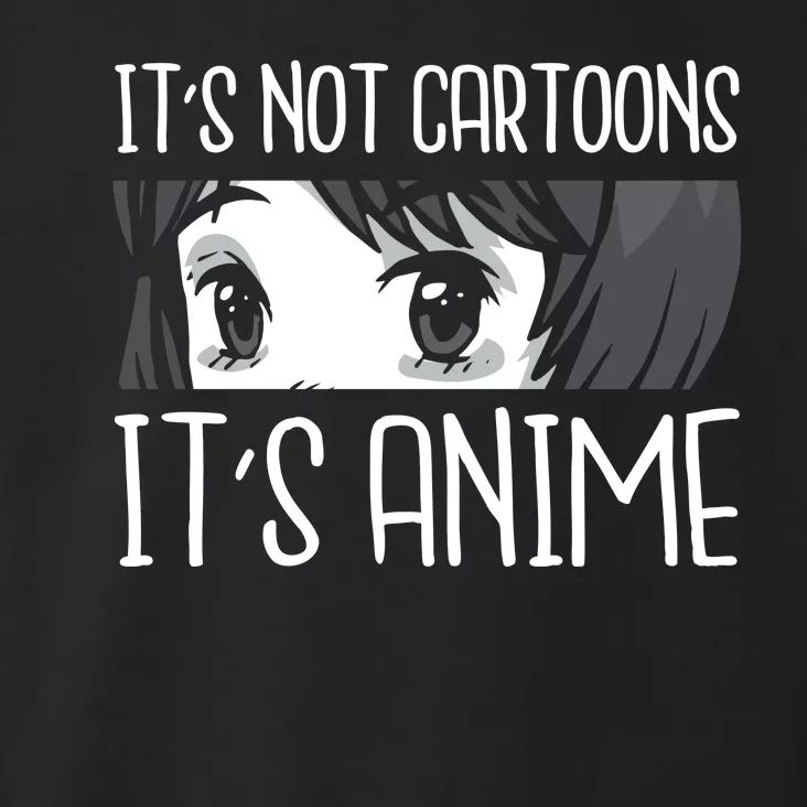 Not Cartoons It's Anime Toddler Hoodie