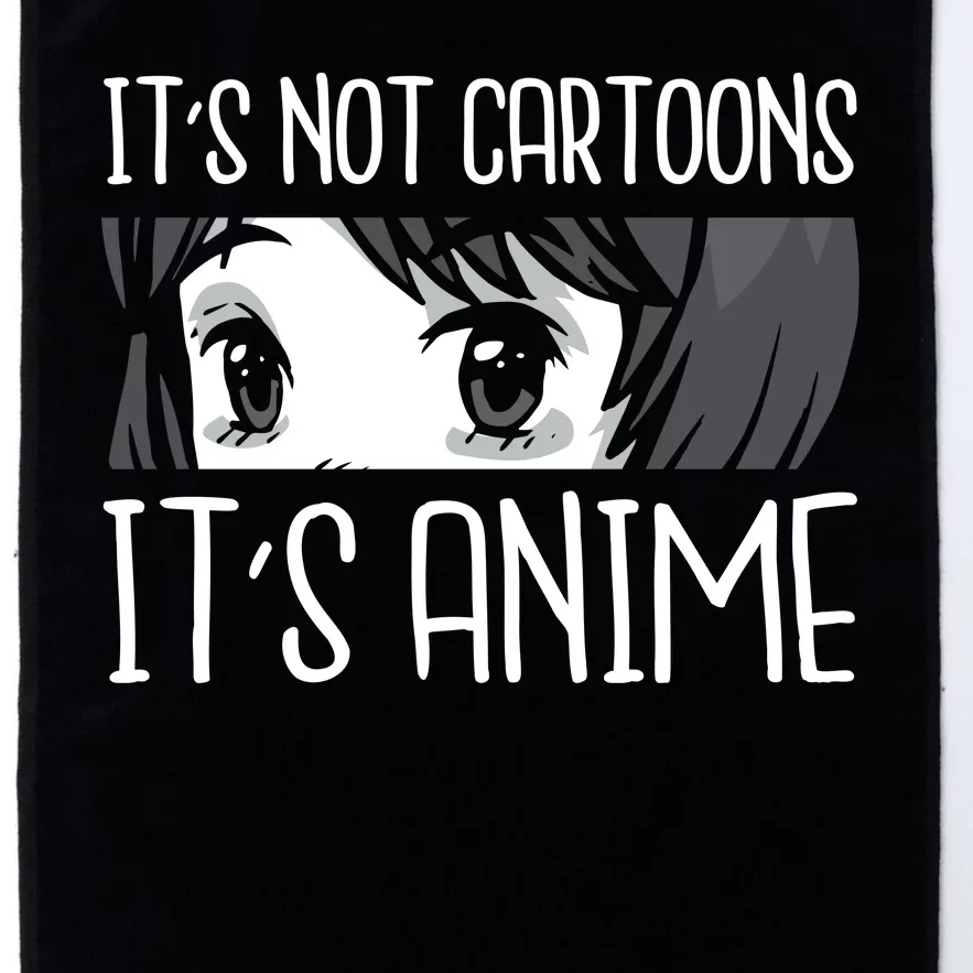 Not Cartoons It's Anime Platinum Collection Golf Towel