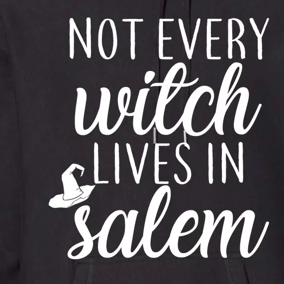 Not Every Witch Live In Salem Premium Hoodie