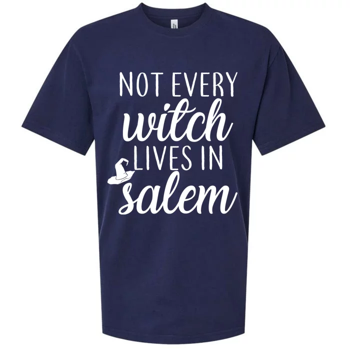 Not Every Witch Live In Salem Sueded Cloud Jersey T-Shirt