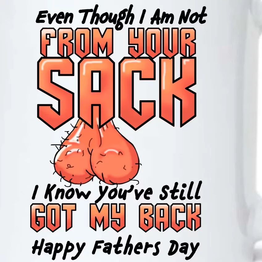 Not From Your Sack I Know You've Still Got My Back Black Color Changing Mug