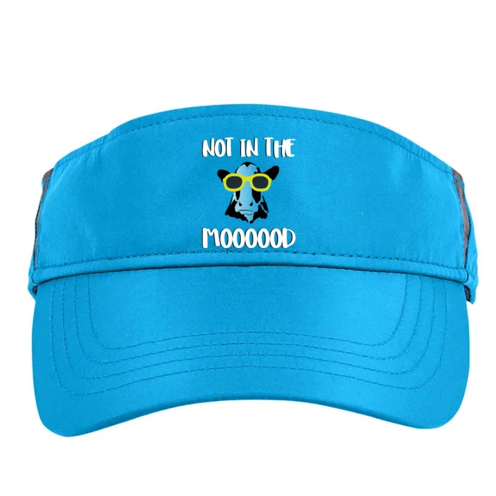 Not In The Moooood Adult Drive Performance Visor