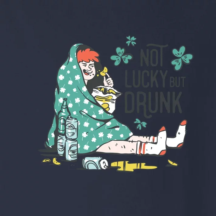 Not Lucky But Drunk Toddler Long Sleeve Shirt