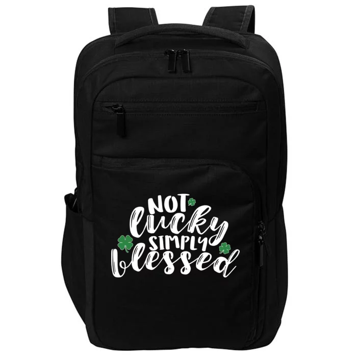 Not Lucky Simply Blessed Impact Tech Backpack