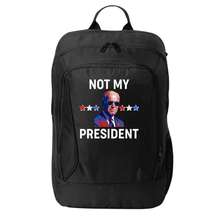 Not My President Anti Biden Pro Trump 2020 Election City Backpack