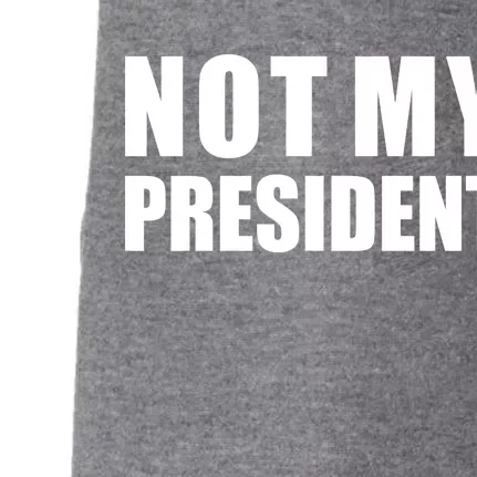 Not My President Classic Logo Doggie 3-End Fleece Hoodie