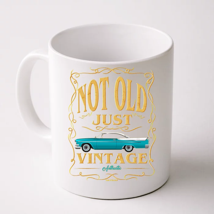 Old School Muscle Car Front & Back Coffee Mug