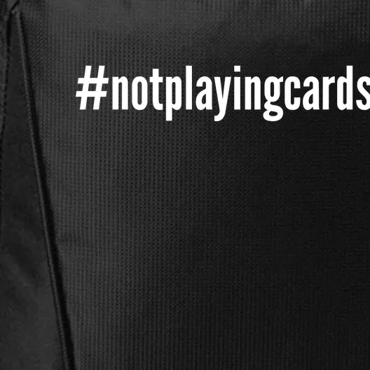 Not Playing Cards City Backpack