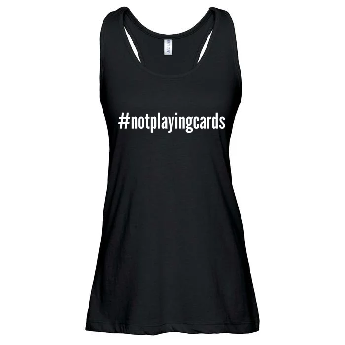 Not Playing Cards Ladies Essential Flowy Tank