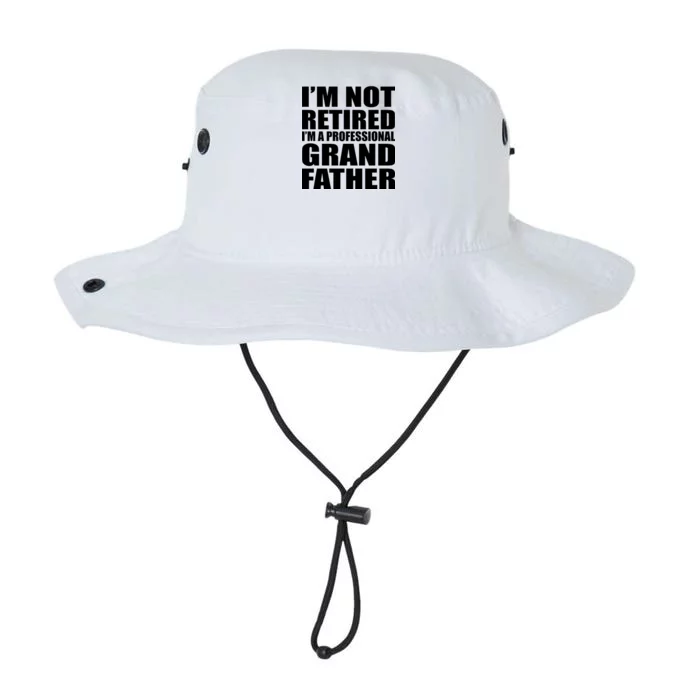 Not Retired I'm A Professional Grandfather Legacy Cool Fit Booney Bucket Hat