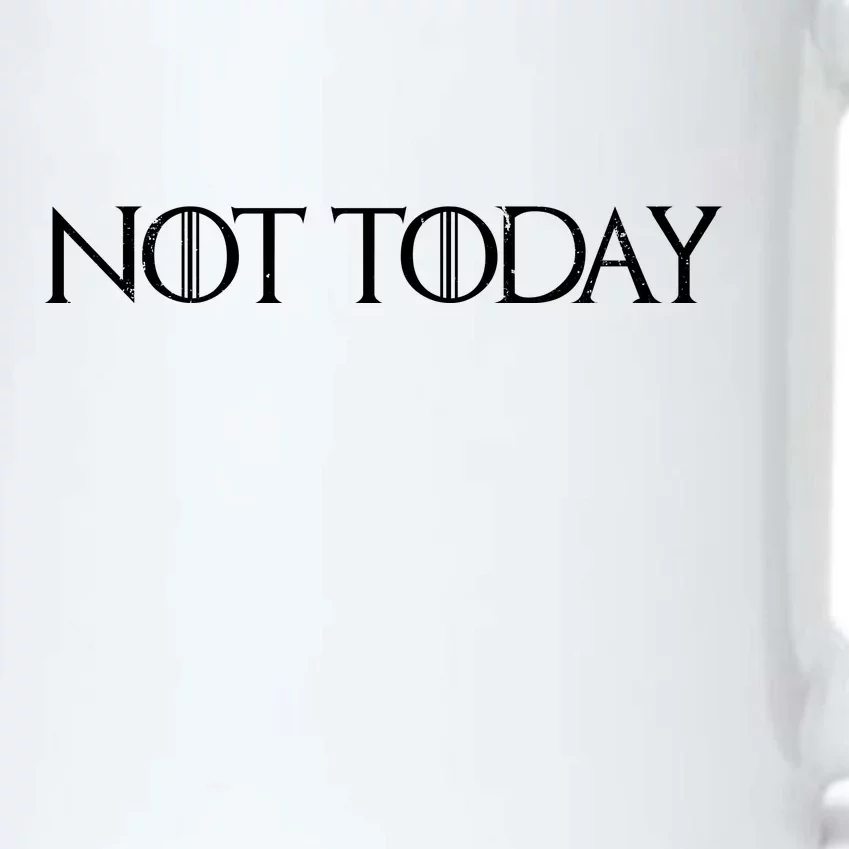 Not Today Black Color Changing Mug